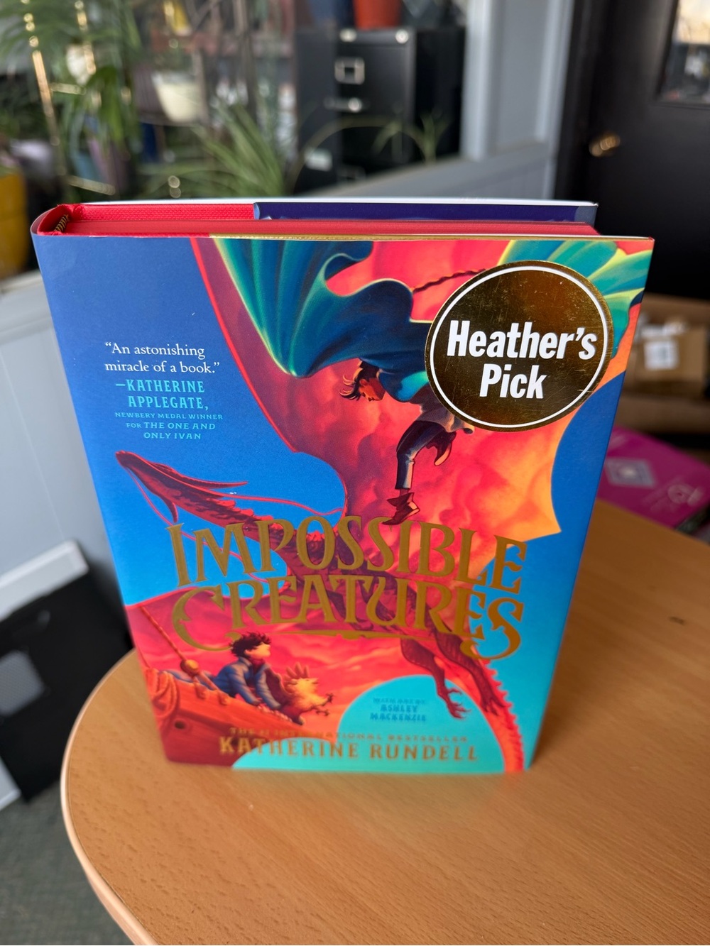 Impossible Creatures Hardcover Book with Sprayed Edges